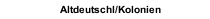Altdeutschl/Kolonien